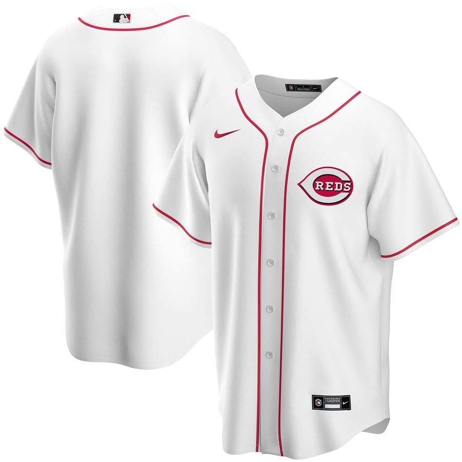 Cincinnati Reds Nike Home Replica Team Jersey - White