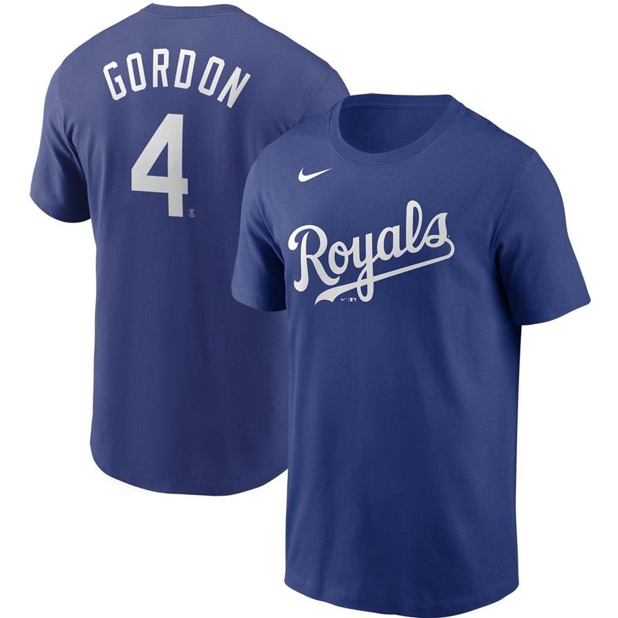 Alex Gordon Kansas City Royals Nike Name & Number T-Shirt - Royal