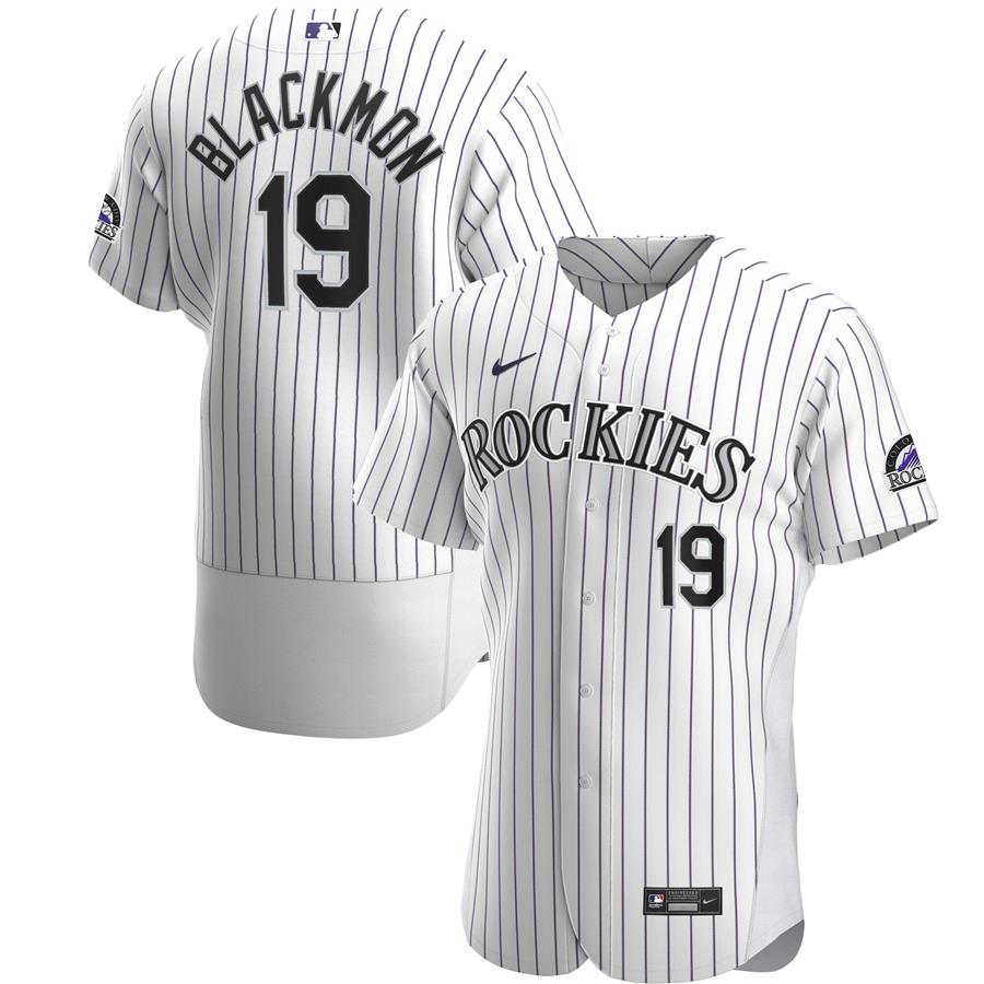 Charlie Blackmon Colorado Rockies Nike Home Authentic Player Jersey - White