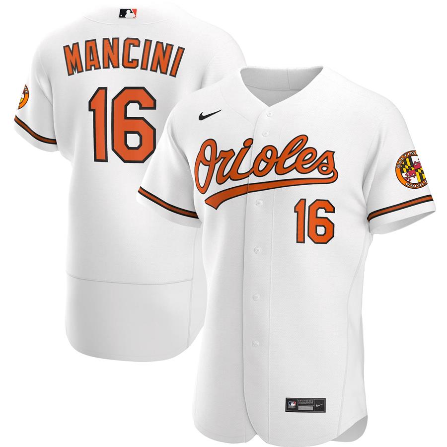 Trey Mancini Baltimore Orioles Nike Home Authentic Player Jersey - White