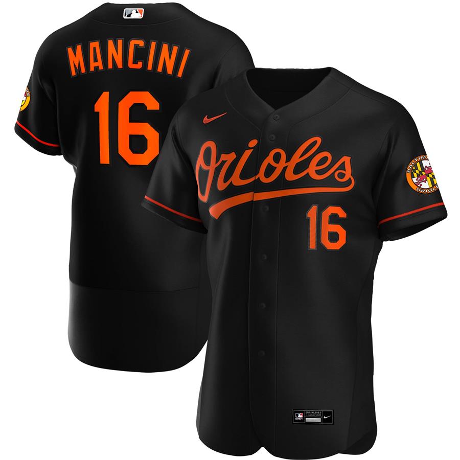 Trey Mancini Baltimore Orioles Nike Alternate Authentic Player Jersey - Black