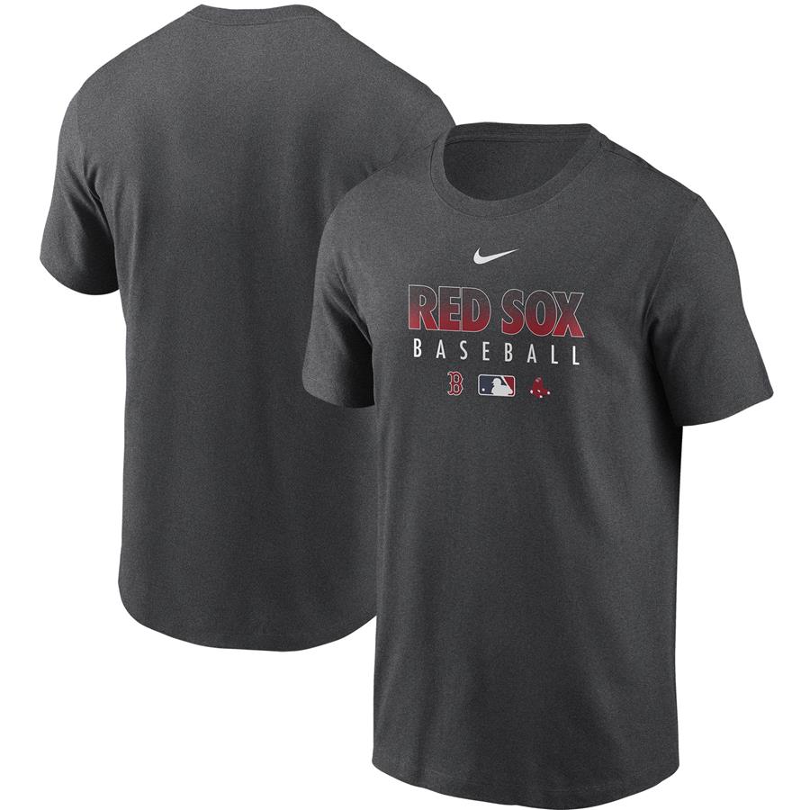 Boston Red Sox Nike Authentic Collection Team Performance T-Shirt - Gray