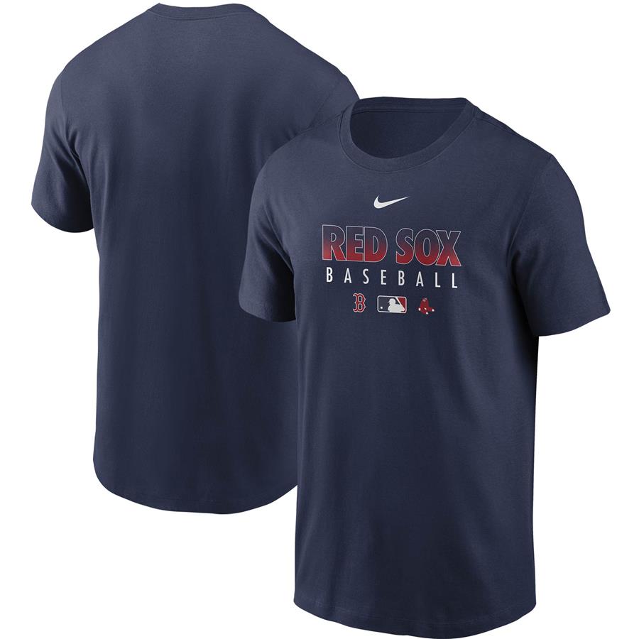 Boston Red Sox Nike Authentic Collection Team Performance T-Shirt - Navy