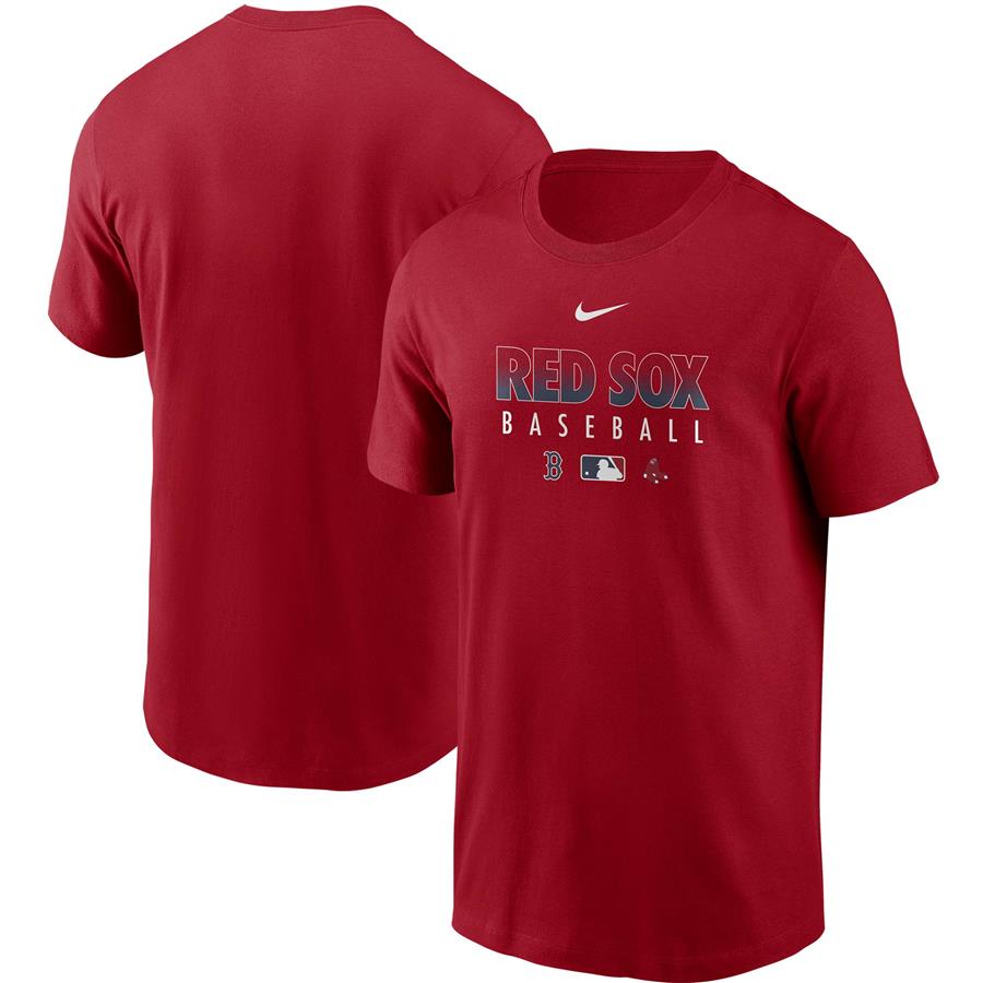 Boston Red Sox Nike Authentic Collection Team Performance T-Shirt - Red