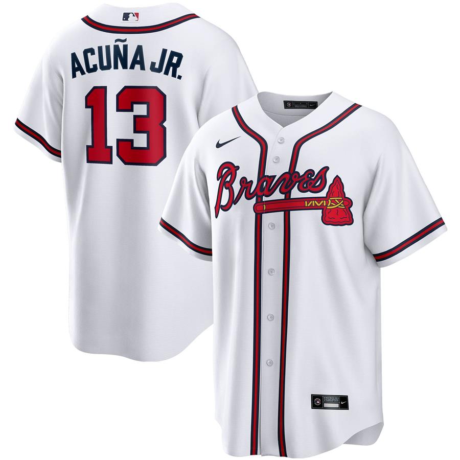 Ronald Acuna Jr. Atlanta Braves Nike Home Replica Player Name Jersey - White