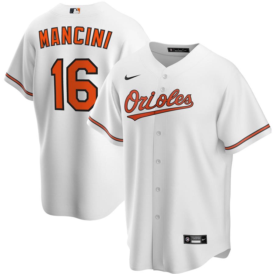 Trey Mancini Baltimore Orioles Nike Home Replica Player Name Jersey - White