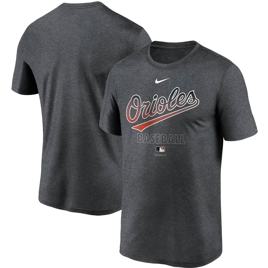 Baltimore Orioles Nike Authentic Collection Legend Performance T-Shirt - Charcoal