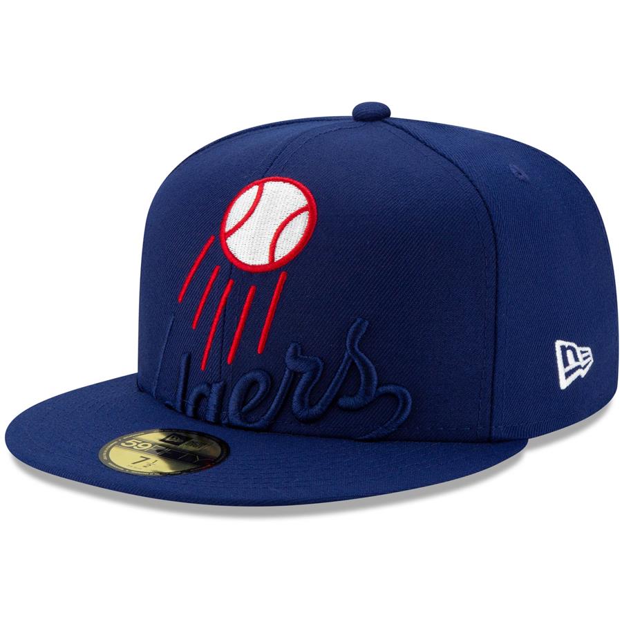 Los Angeles Dodgers New Era Logo Elements 59FIFTY Fitted Hat - Royal