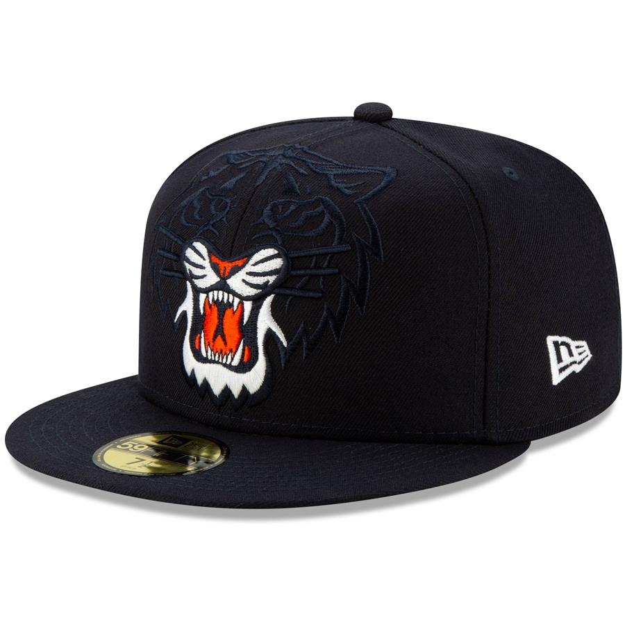 Detroit Tigers New Era Logo Elements 59FIFTY Fitted Hat - Navy