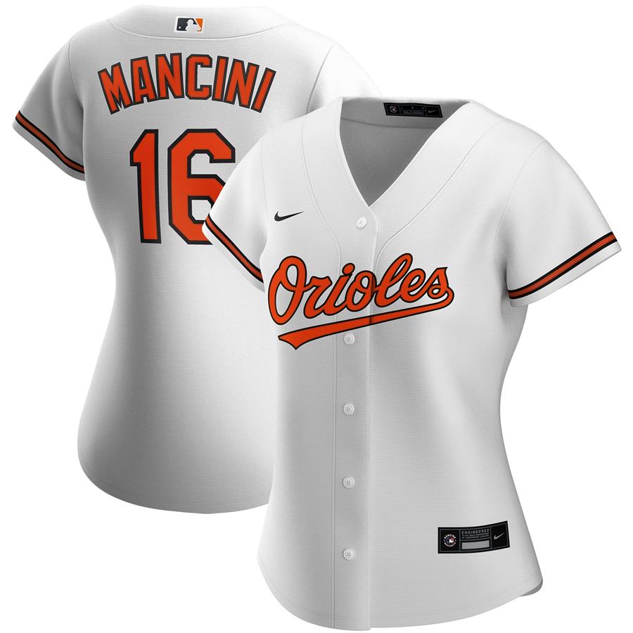 Trey Mancini Baltimore Orioles Nike Women's Home Replica Player Jersey - White