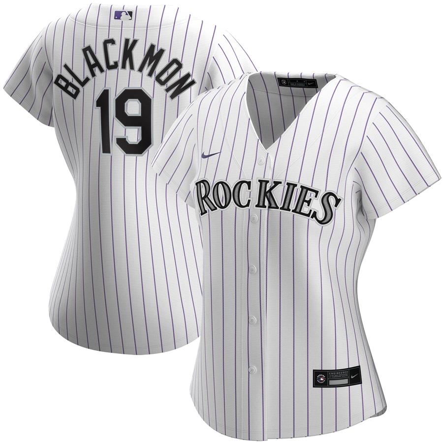 Charlie Blackmon Colorado Rockies Nike Women's Home Replica Player Jersey - White