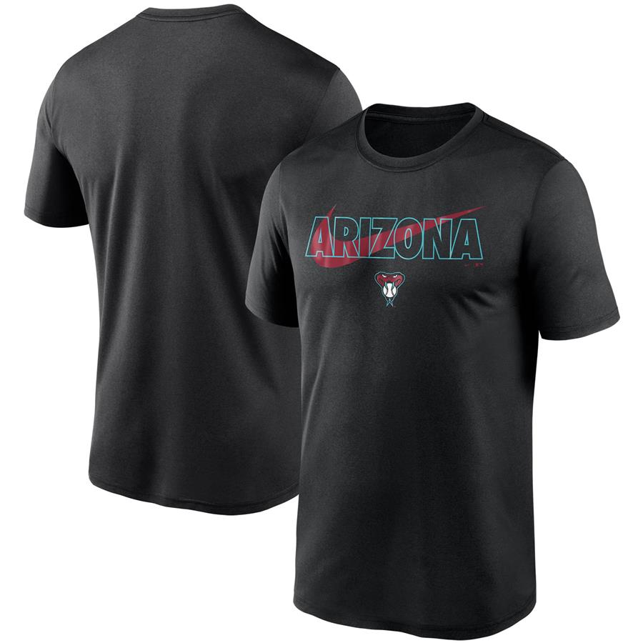 Arizona Diamondbacks Nike City Swoosh Legend Performance T-Shirt - Black