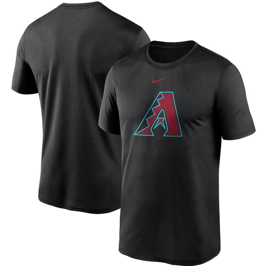 Arizona Diamondbacks Nike Team Large Logo Legend Performance T-Shirt - Black