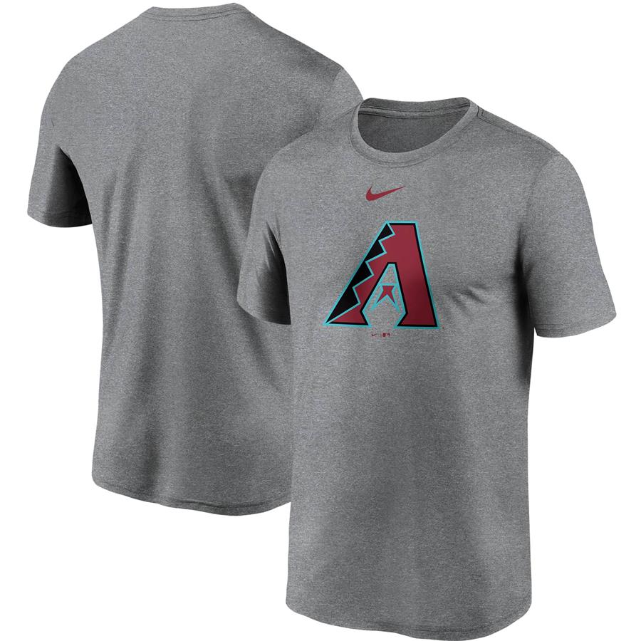 Arizona Diamondbacks Nike Team Large Logo Legend Performance T-Shirt - Gray