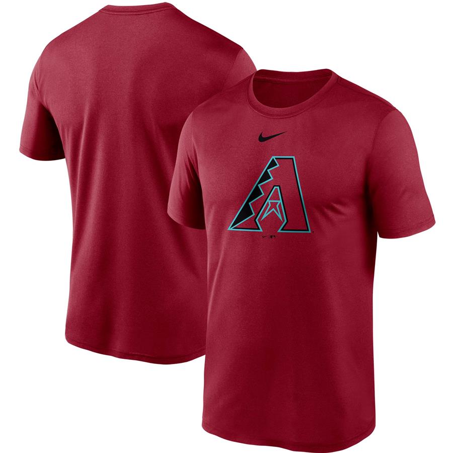Arizona Diamondbacks Nike Team Large Logo Legend Performance T-Shirt - Red