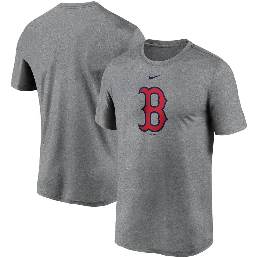 Boston Red Sox Nike Team Large Logo Legend Performance T-Shirt - Gray