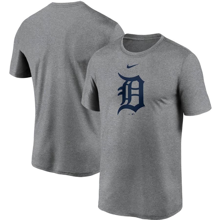 Detroit Tigers Nike Team Large Logo Legend Performance T-Shirt - Gray