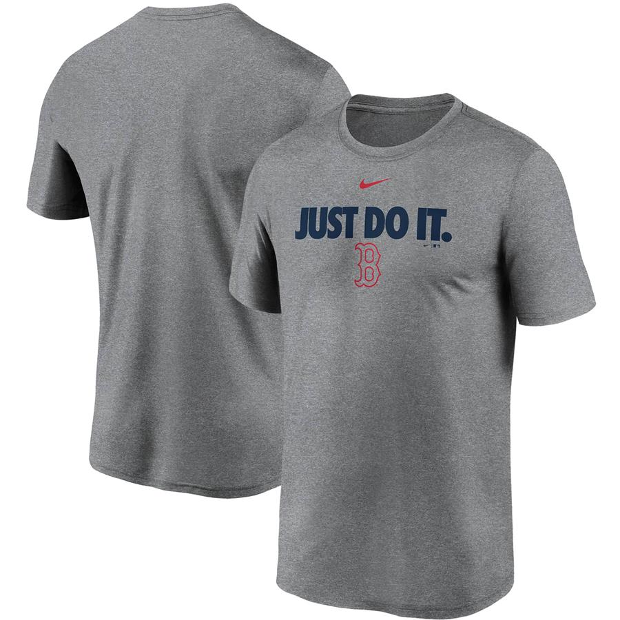 Boston Red Sox Nike Team Just Do It Legend Performance T-Shirt - Gray
