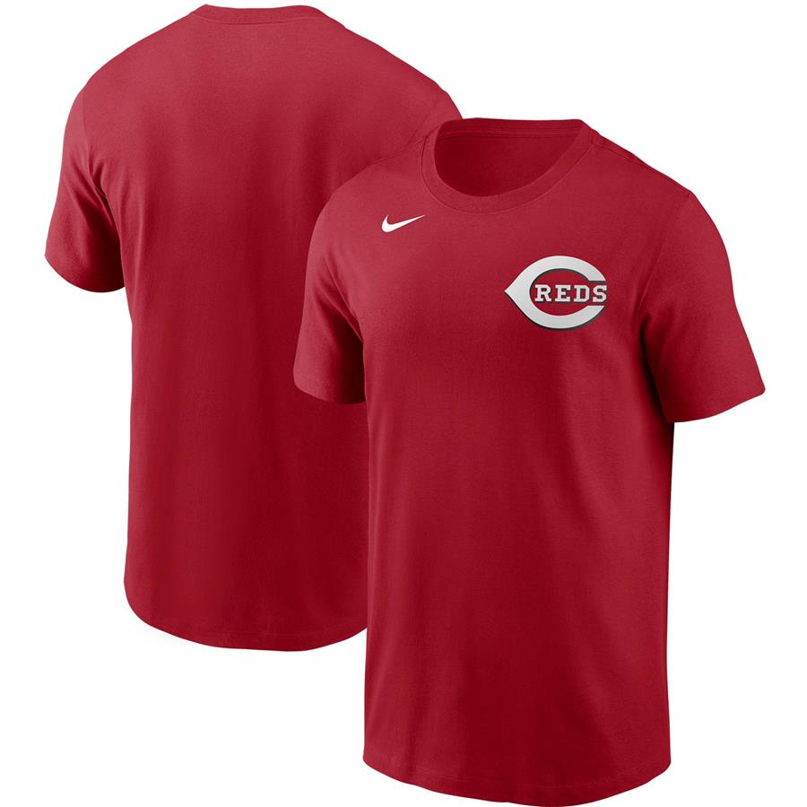 Cincinnati Reds Nike Team Wordmark T-Shirt - Red