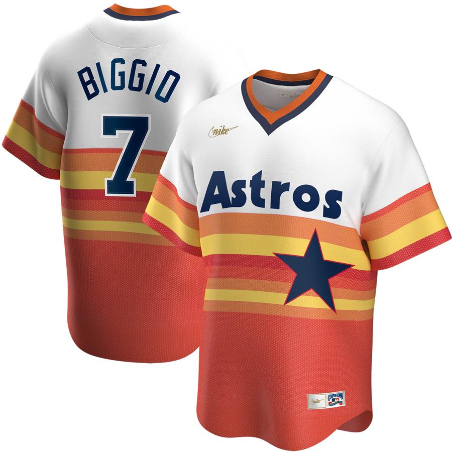 Craig Biggio Houston Astros Nike Home Cooperstown Collection Player Jersey - White
