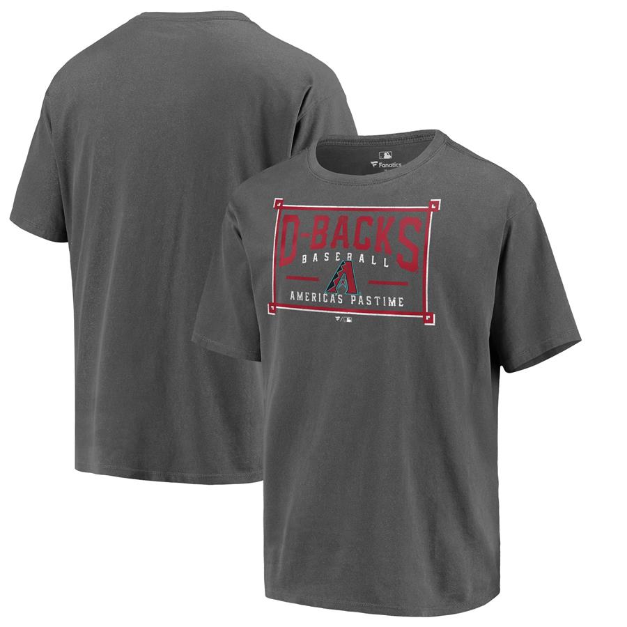 Arizona Diamondbacks Fanatics Branded In Partnership With Alta Gracia Historic Sign Washed T-Shirt - Black
