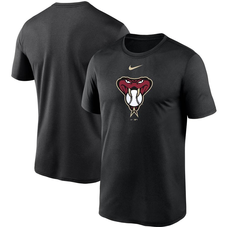 Arizona Diamondbacks Nike Team Large Logo Legend Performance T-Shirt - Black