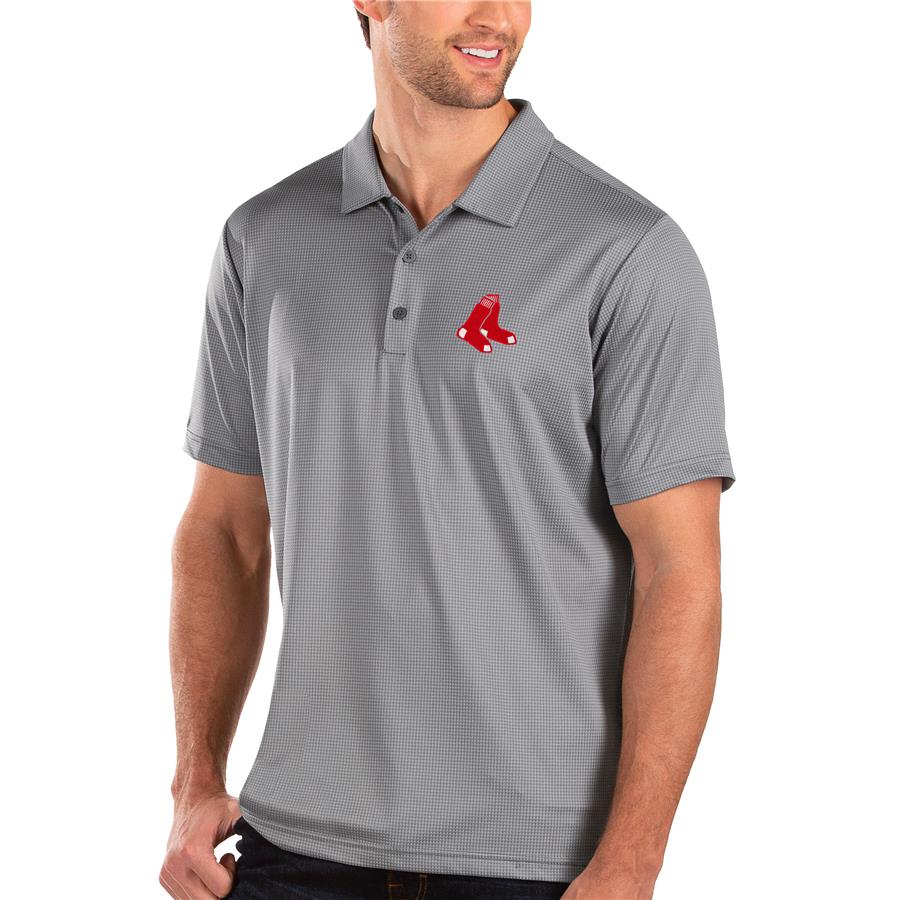 Boston Red Sox Antigua Balance Polo - Gray