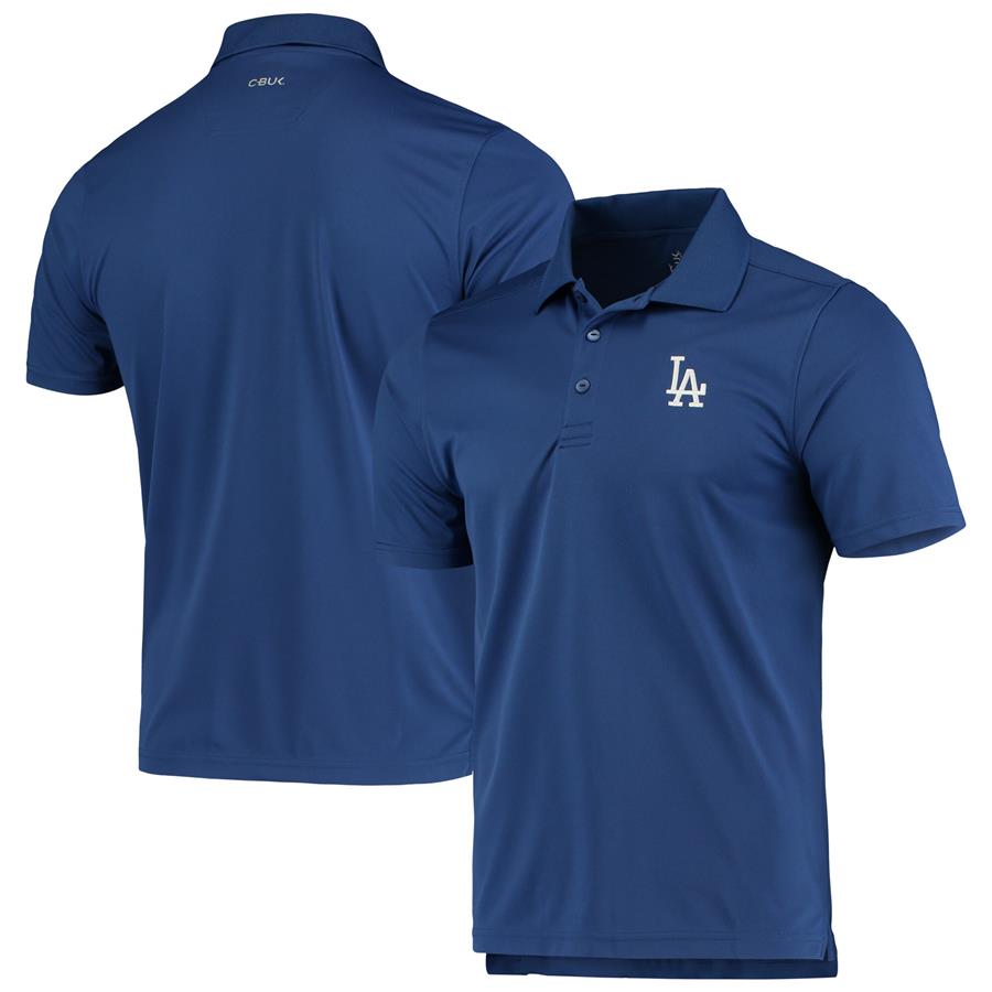 Los Angeles Dodgers CBUK by Cutter & Buck Fairwood Polo - Royal