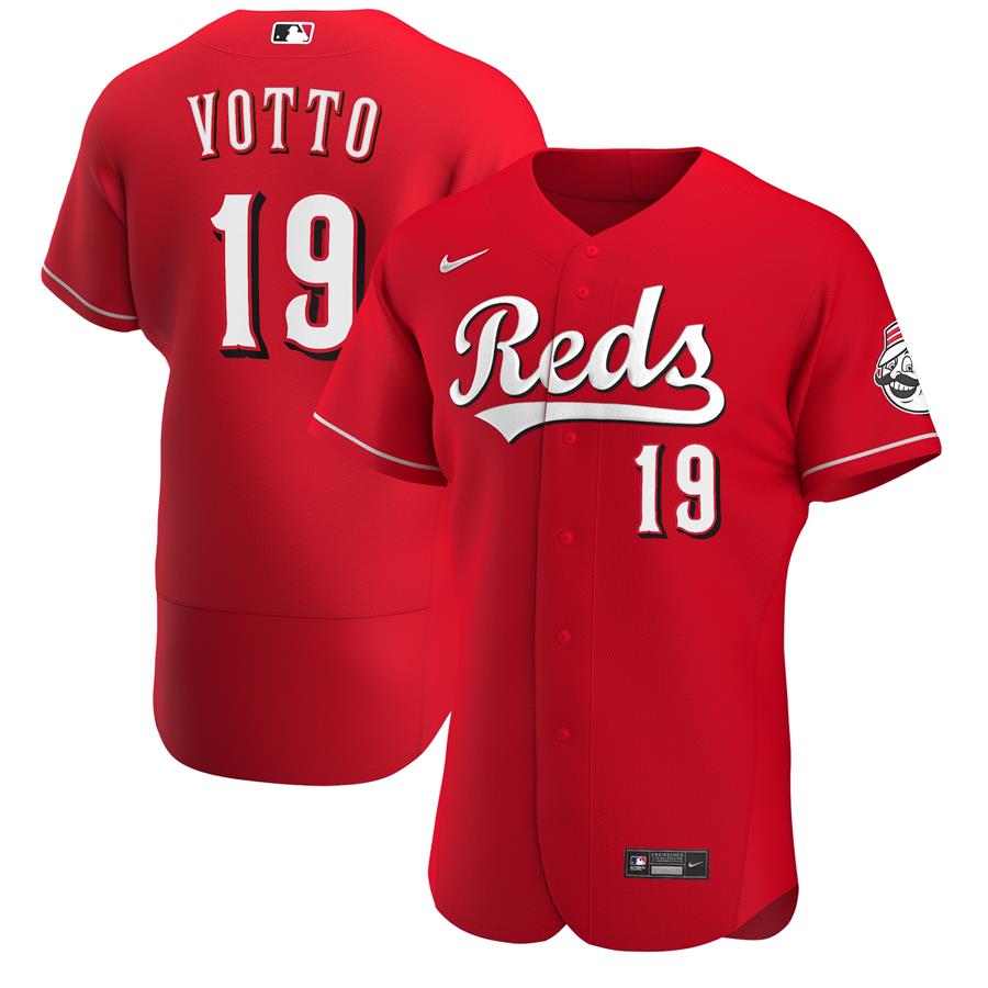 Joey Votto Cincinnati Reds Nike Alternate Authentic Player Jersey - Scarlet