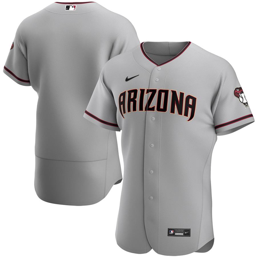 Arizona Diamondbacks Nike Road Authentic Team Jersey - Gray