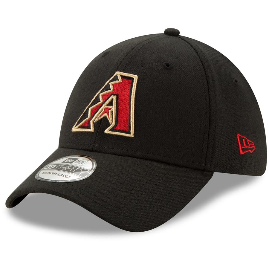 Arizona Diamondbacks New Era Game Team Classic 39THIRTY Flex Hat - Black