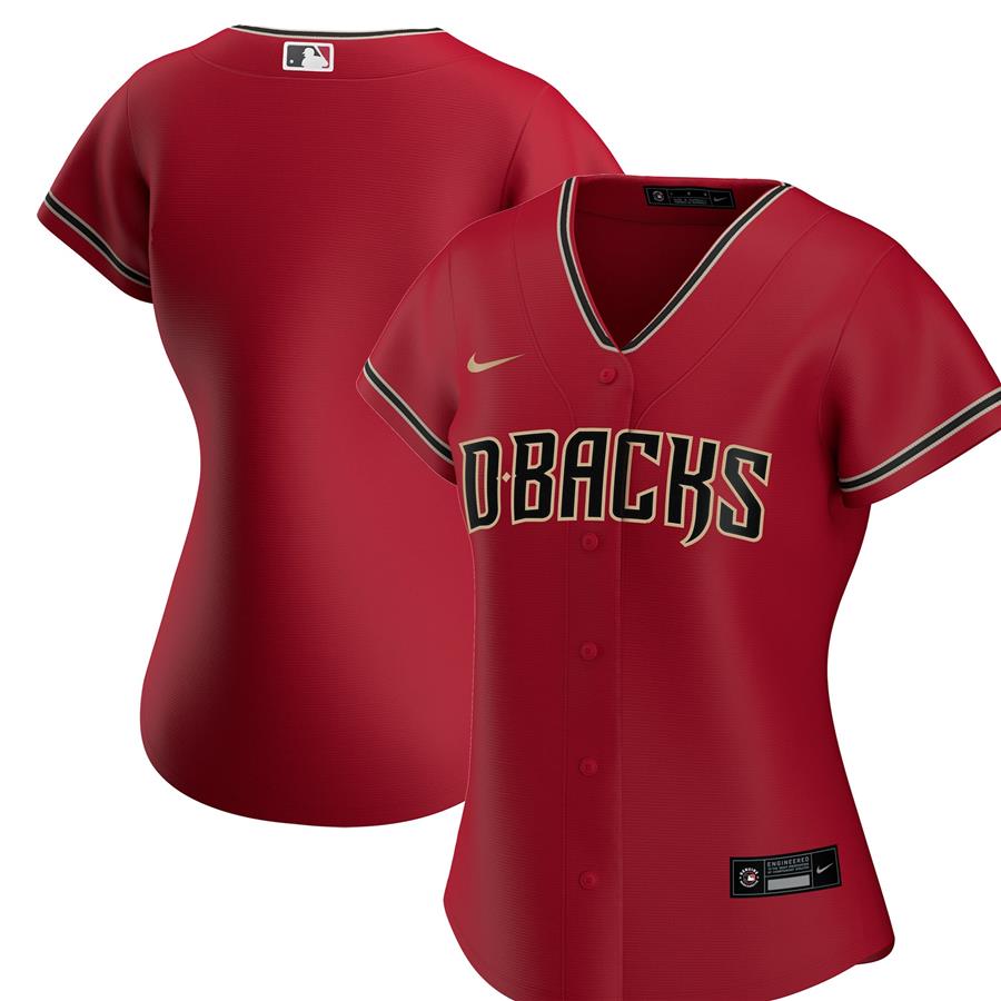 Arizona Diamondbacks Nike Women's Alternate Replica Team Jersey - Red