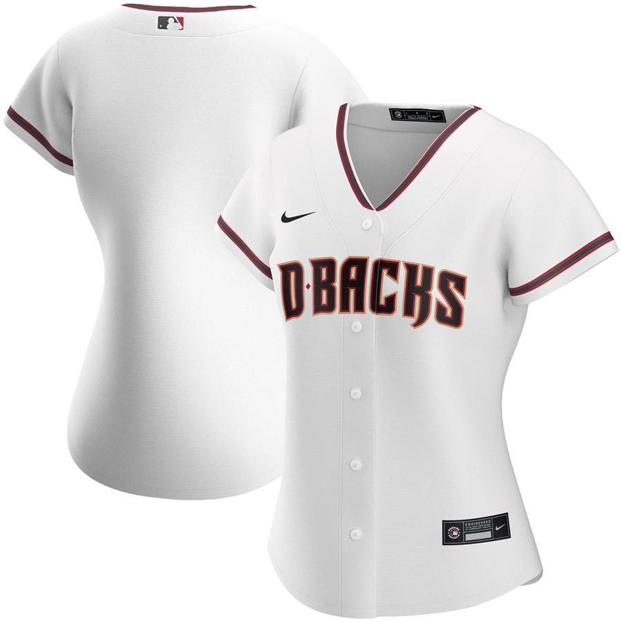 Arizona Diamondbacks Nike Women's Home Replica Team Jersey - White