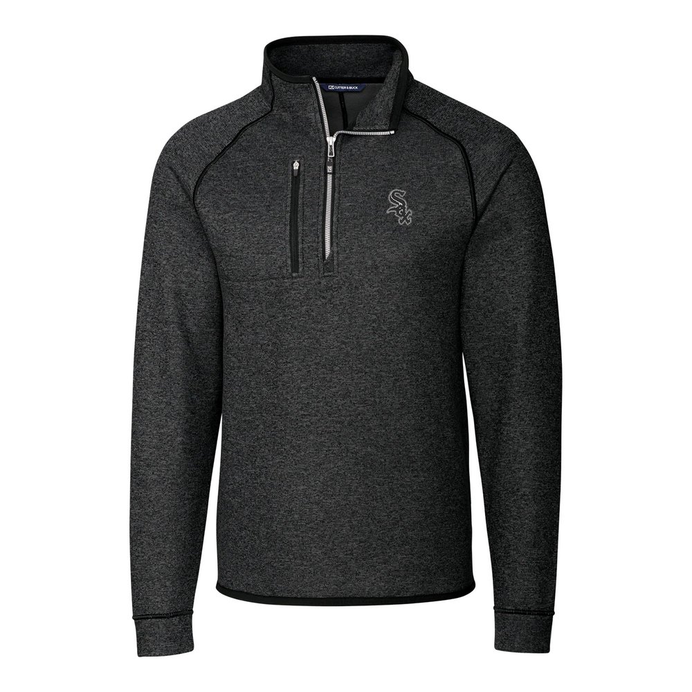 Chicago White Sox Cutter & Buck Mainsail Half-Zip Pullover Jacket - Gray