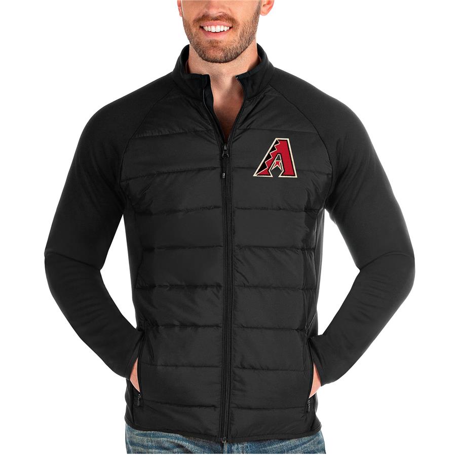 Arizona Diamondbacks Antigua Altitude Full-Zip Jacket - Black