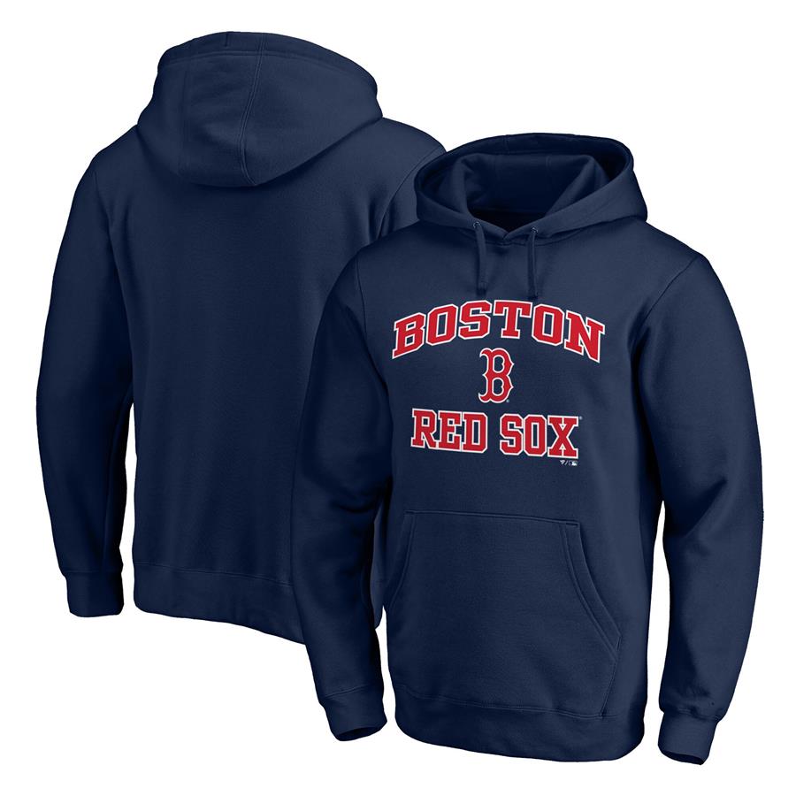 Boston Red Sox Fanatics Branded Heart & Soul Pullover Hoodie - Navy