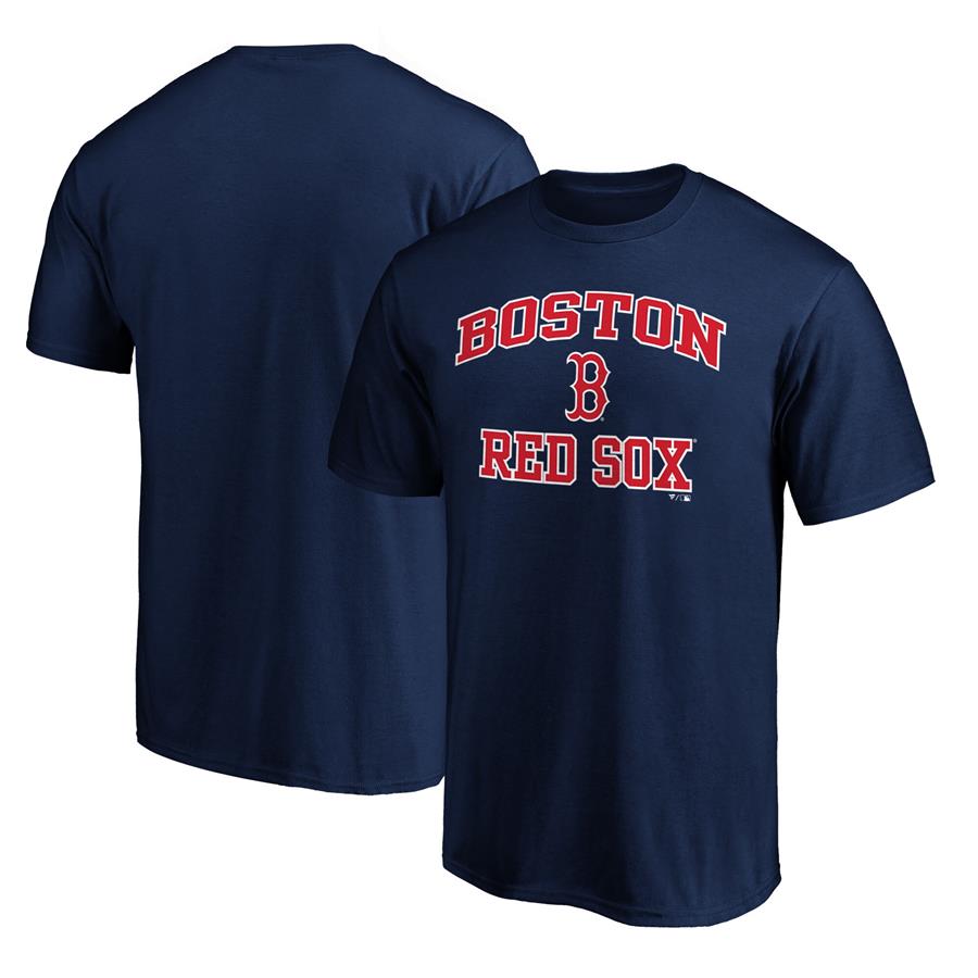 Boston Red Sox Fanatics Branded Heart & Soul T-Shirt - Navy