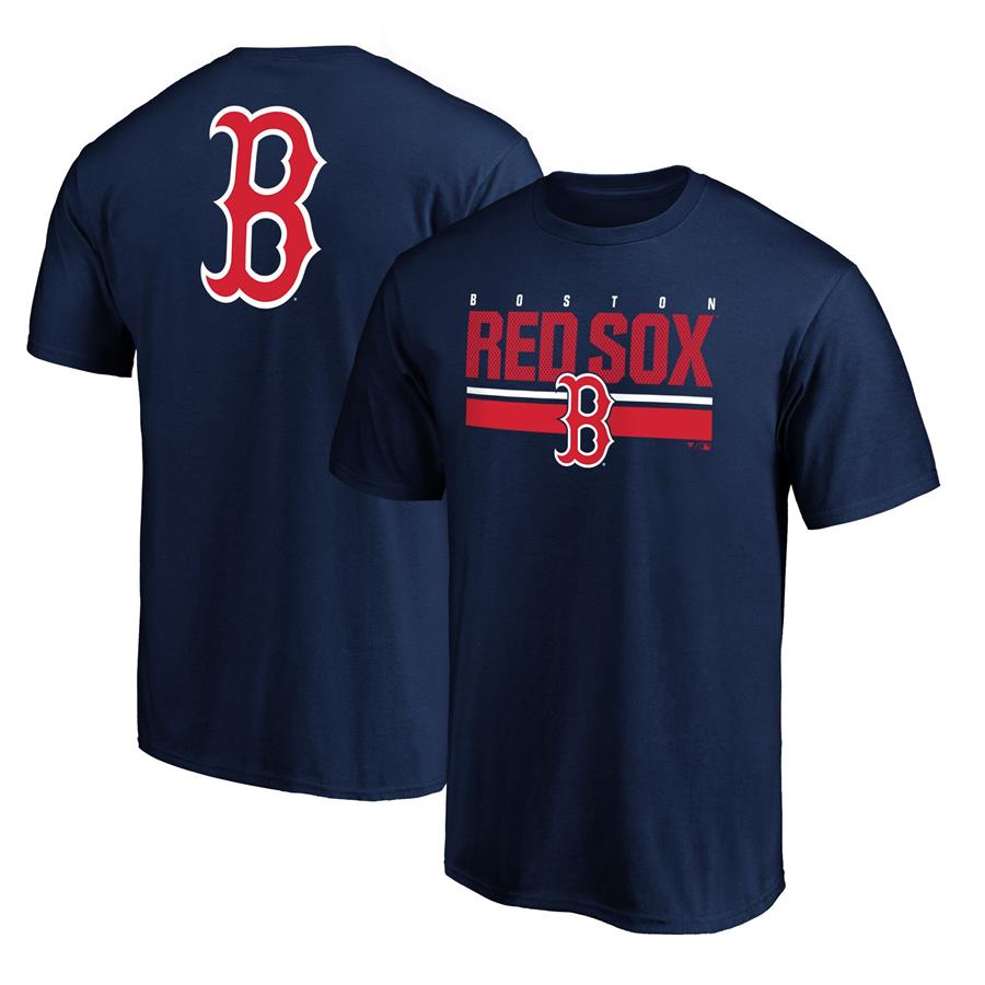 Boston Red Sox Fanatics Branded Team Logo End Game T-Shirt - Navy