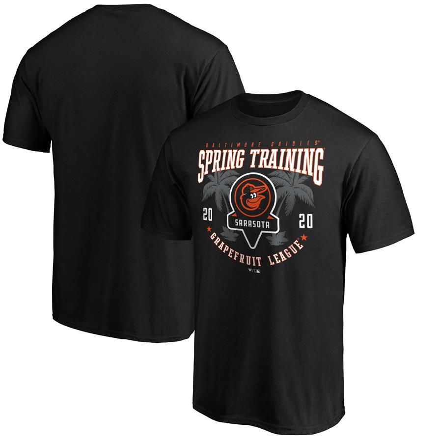 Baltimore Orioles Fanatics Branded 2020 Spring Training Pick Off Move T-Shirt - Black