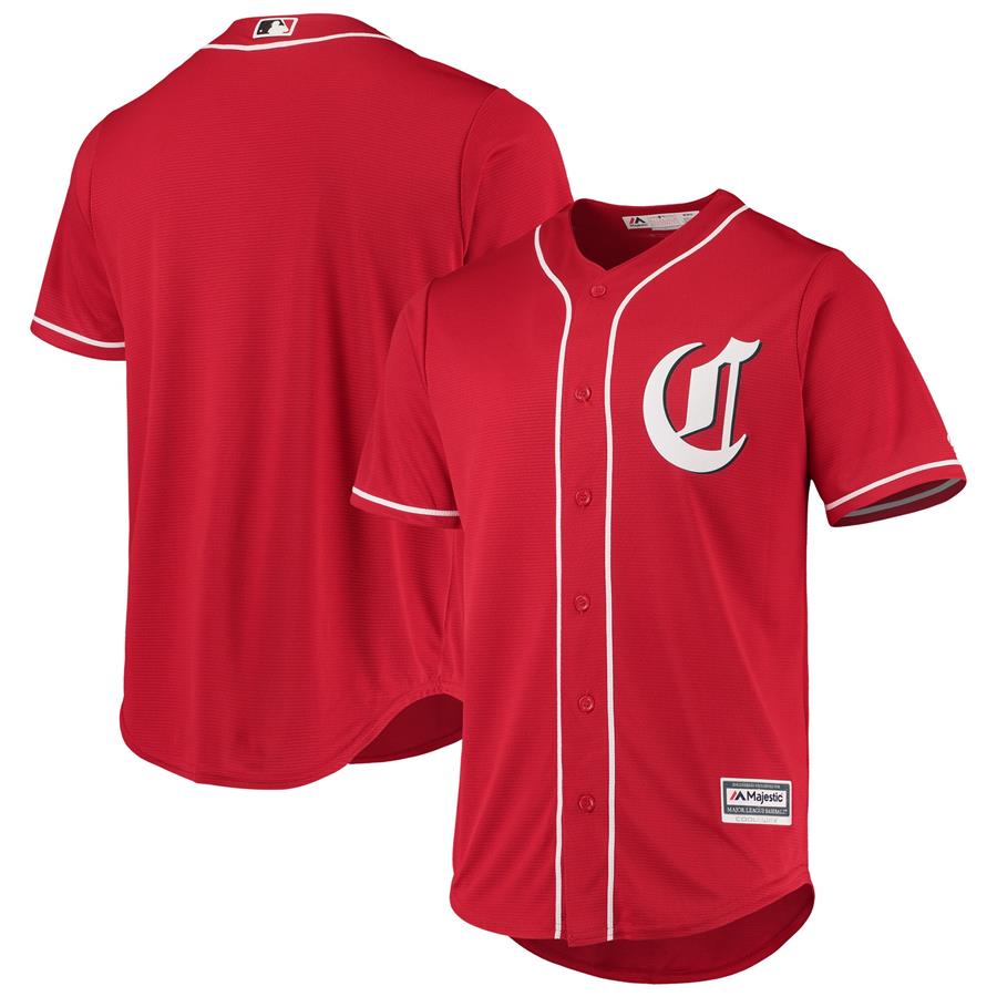 Cincinnati Reds Majestic Alternate Official Team Jersey - Red