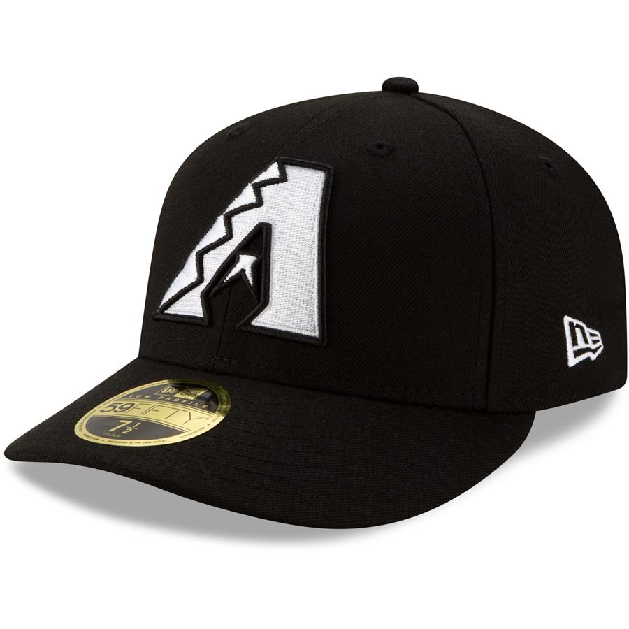 Arizona Diamondbacks New Era Team Low Profile 59FIFTY Fitted Hat - Black