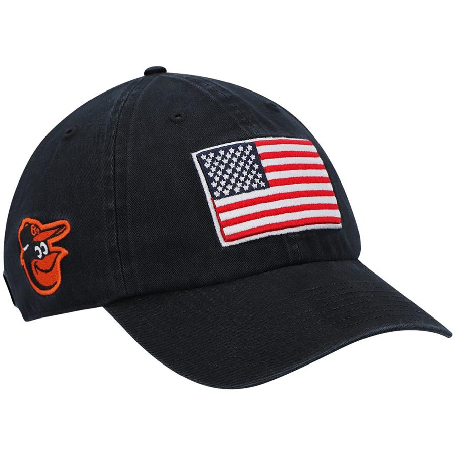 Baltimore Orioles '47 Heritage Front Clean Up Adjustable Hat - Black