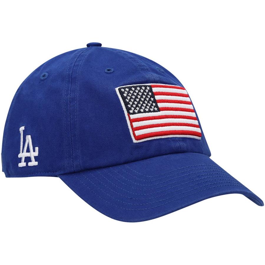Los Angeles Dodgers '47 Heritage Front Clean Up Adjustable Hat - Royal