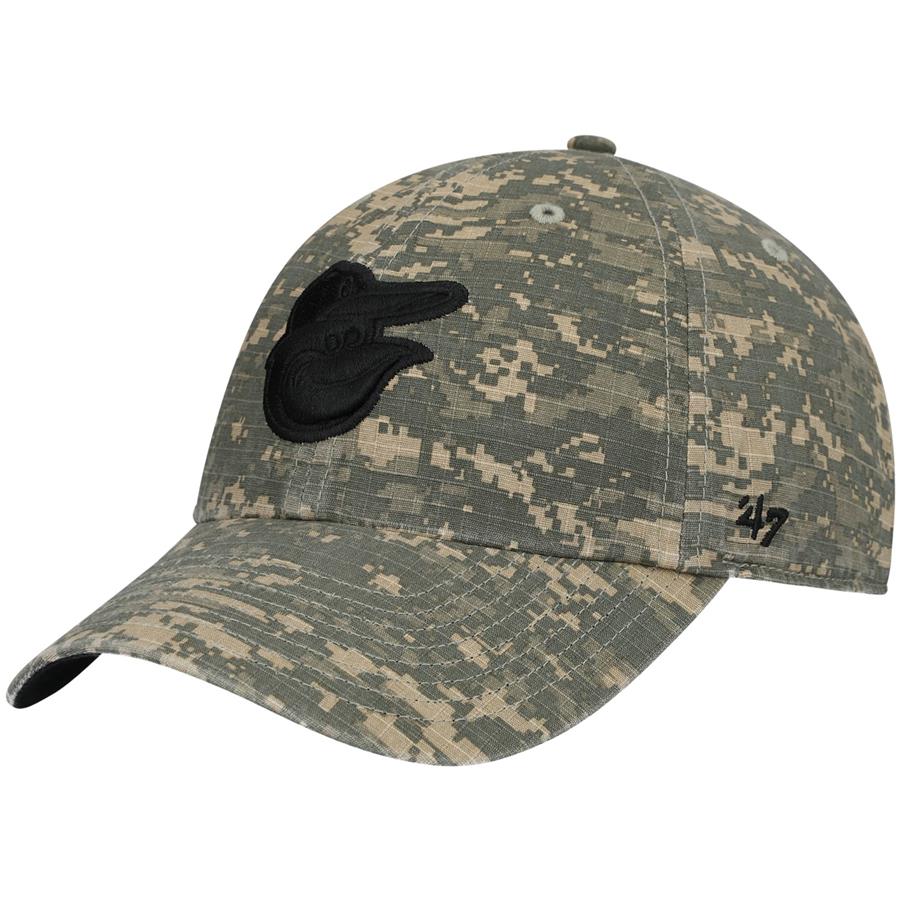 Baltimore Orioles '47 Phalanx Clean Up Adjustable Hat - Camo