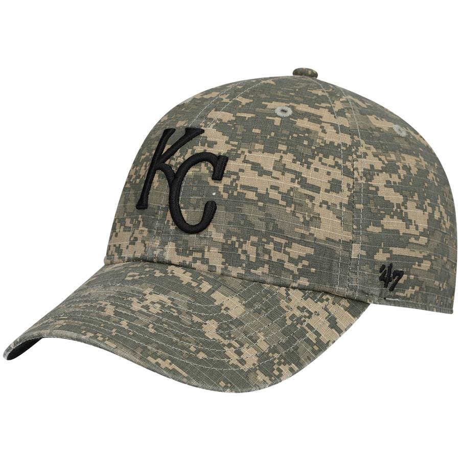 Kansas City Royals '47 Phalanx Clean Up Adjustable Hat - Camo