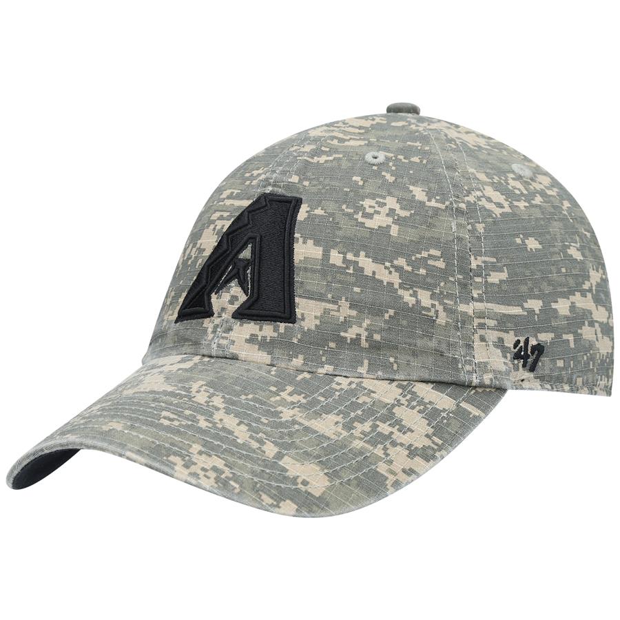 Arizona Diamondbacks '47 Phalanx Clean Up Adjustable Hat - Camo