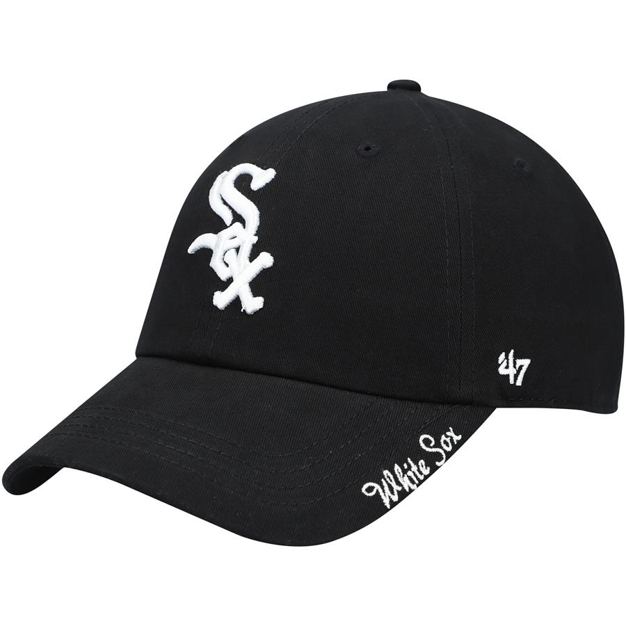 Chicago White Sox '47 Women's Team Miata Clean Up Adjustable Hat - Black