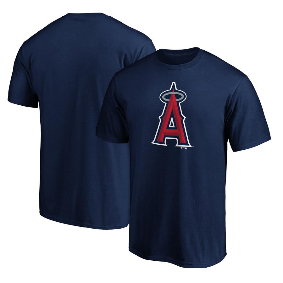 Los Angeles Angels Fanatics Branded Official Logo T-Shirt - Navy