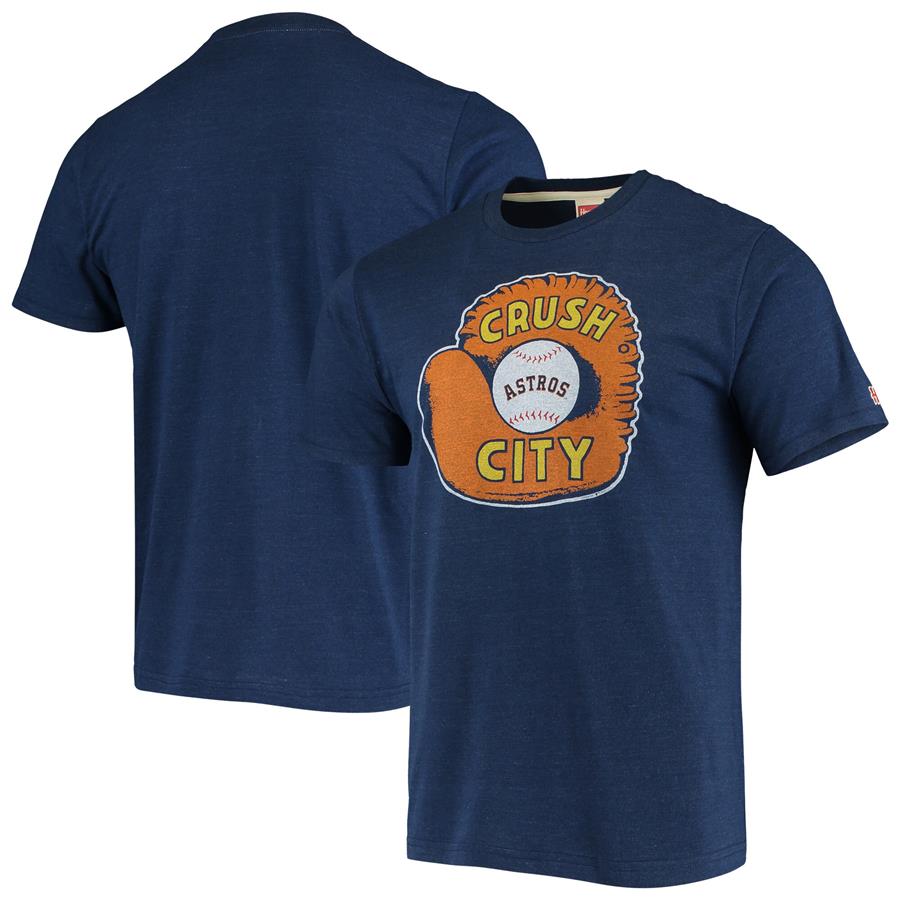 Футболка Houston Astros Hyperlocal Tri-Blend (тёмно-синий)