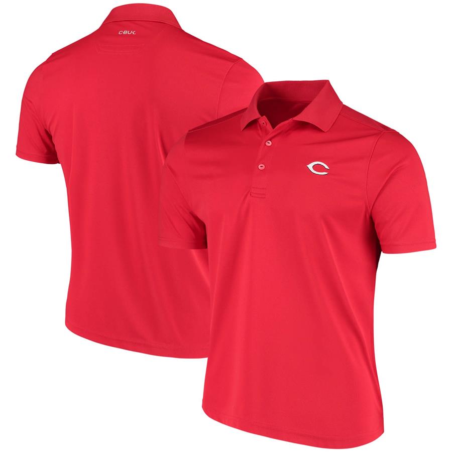 Cincinnati Reds CBUK by Cutter & Buck Fairwood Polo - Red